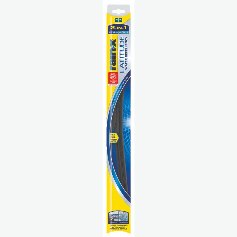 Photo 1 of 2 Sets of Rain-X Latitude Water Repellency 2-in-1 Windshield Wiper Blade 22