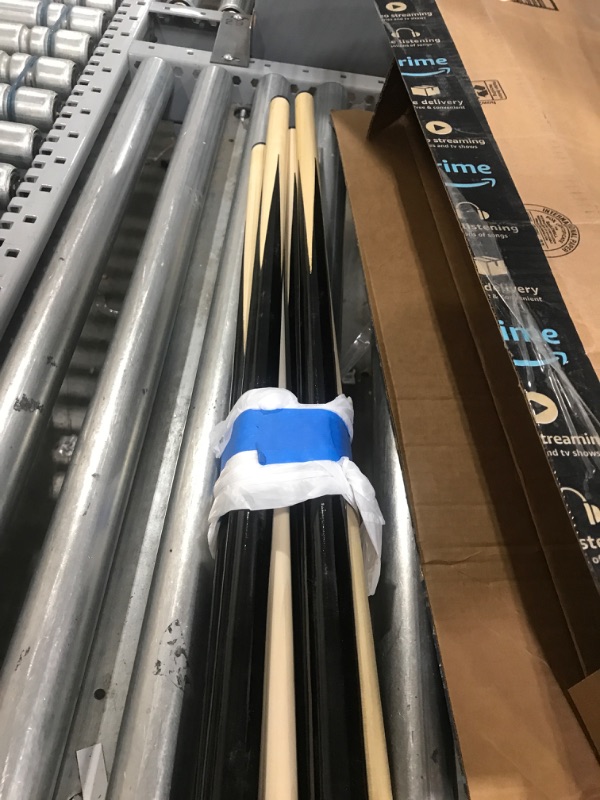 Photo 1 of 2-Piece 58" Wooden Cue Sticks Pool Sticks, Pack of 4
