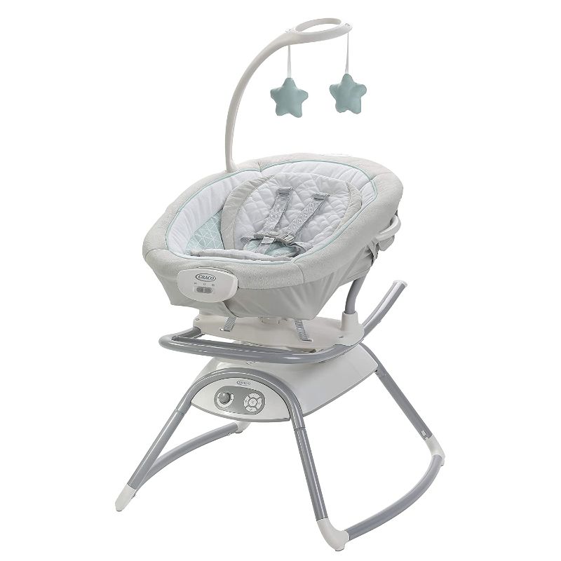 Photo 1 of Graco Duet Glide Gliding Swing with Portable Rocker, Winfield , 17.75x11.5x24 Inch (Pack of 1)
