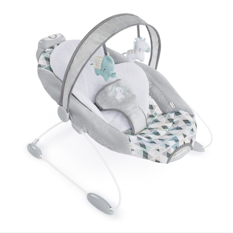 Photo 1 of Ingenuity SmartBounce Automatic Baby Bouncer Seat with Music & Nature Sounds - Chadwick (Unisex)