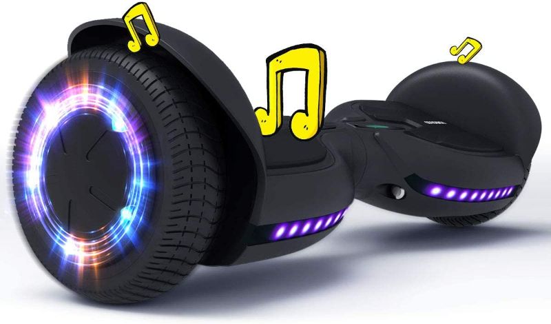 Photo 1 of TOMOLOO Hoverboards Bluetooth with Led Light Flashing Wheels, Hover Boards for Kids, Self Balancing Hoverboard Adult
