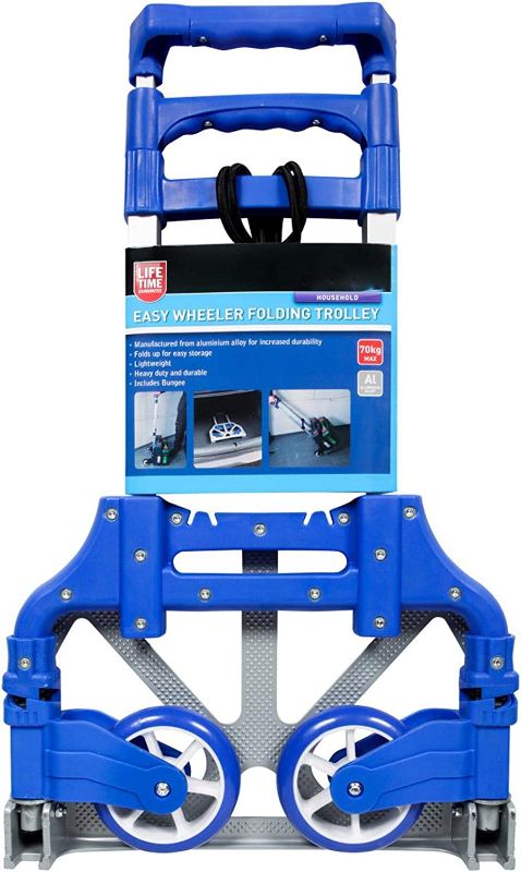 Photo 1 of **BROKEN HANDLE** 

Blue Spot Tools 81860 Easy Wheeler Folding Trolley (70KG Max)
