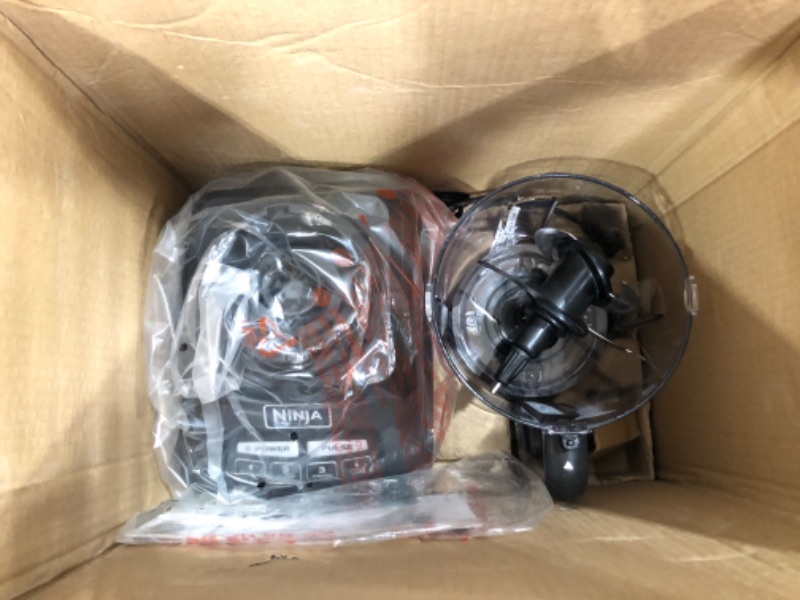 Photo 1 of Ninja BL770 Mega Kitchen System, 1500W, 4 Functions for Smoothies, Processing, Dough, Drinks & More, with 72-oz.* Blender Pitcher, 64-oz. Processor Bowl, (2) 16-oz. To-Go Cups & (2) Lids, Black