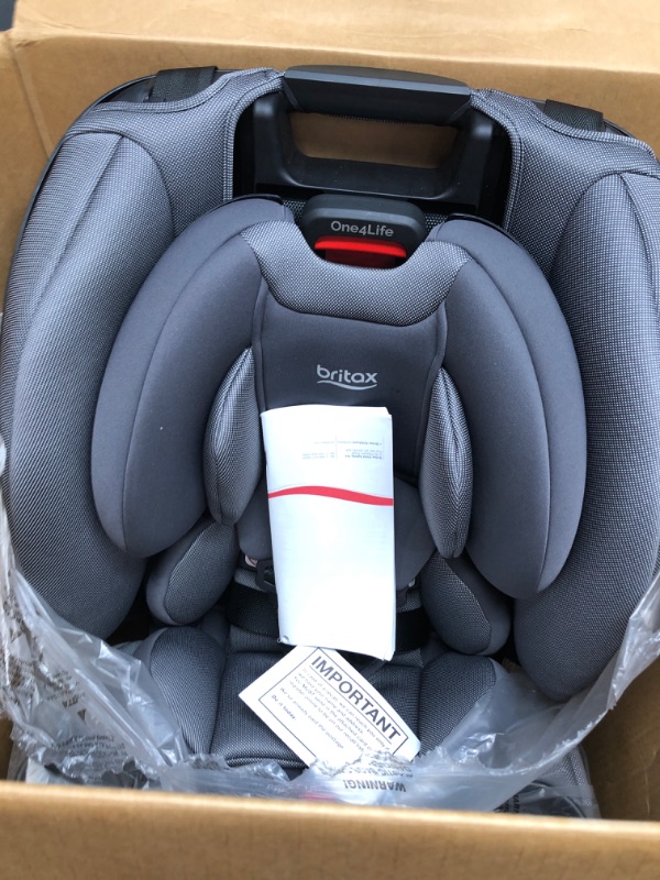 Photo 2 of Britax One4Life ClickTight All-in-One Car Seat – 10 Years of Use – Infant, Convertible, Booster – 5 to 120 pounds - SafeWash Fabric, Drift
