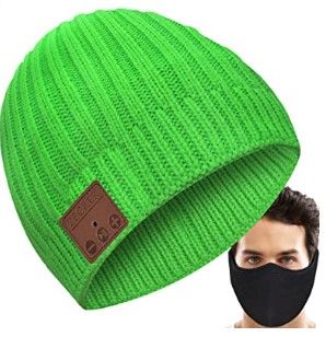 Photo 1 of Bluetooth Beanie Hat,Gifts for Men Women Teen Boy Teen Girl,Unique Tech Christmas Stocking Stuffer Mens Womens Him
