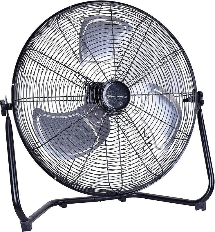 Photo 1 of AmazonCommercial 20" High Velocity Industrial Fan, Black,