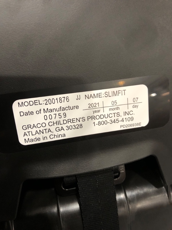 Photo 4 of Graco SlimFit 3 in 1 Car Seat