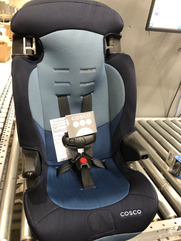 Photo 2 of Cosco Finale Dx 2-In-1 Combination Booster Car Seat, Sport Blue