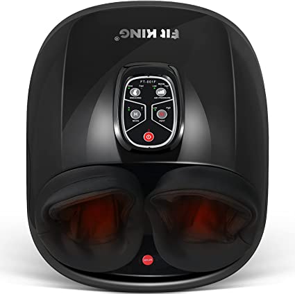 Photo 1 of FIT KING Shiatsu Foot Massager Machine with Heat Deep Kneading Foot Reflexology Massager for Foot Relaxation & Pain Relief FT-001F
