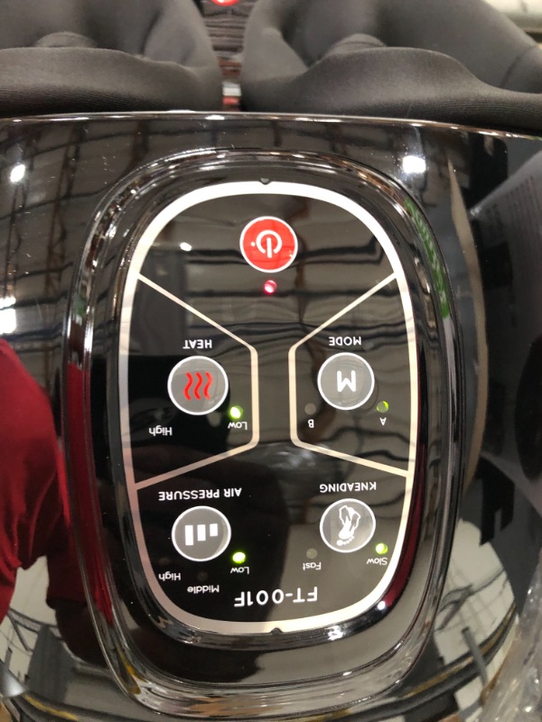 Photo 1 of FIT KING Shiatsu Foot Massager Machine with Heat Deep Kneading Foot Reflexology Massager for Foot Relaxation & Pain Relief FT-001F
