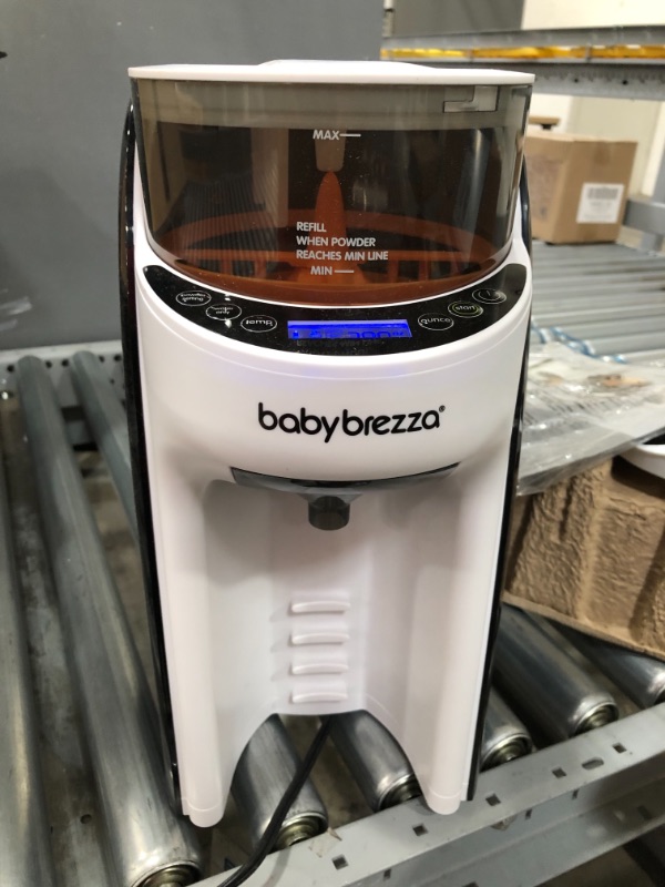 Photo 7 of New and Improved Baby Brezza Formula Pro Advanced Formula Dispenser Machine - Automatically Mix a Warm Formula Bottle Instantly - Easily Make Bottle with Automatic Powder Blending
