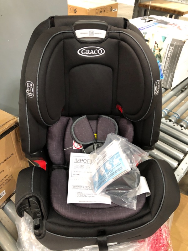 Photo 5 of Graco Grows4Me 4 in 1 Car Seat, Infant to Toddler Car Seat with 4 Modes, West Point
