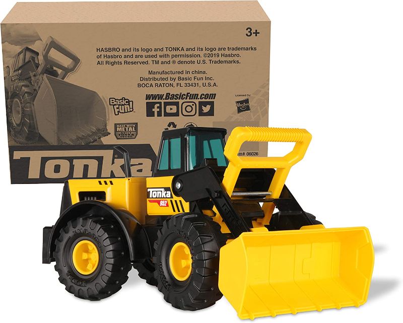 Photo 1 of Tonka - Steel Classics Front Loader, Frustration-Free Packaging (FFP)
