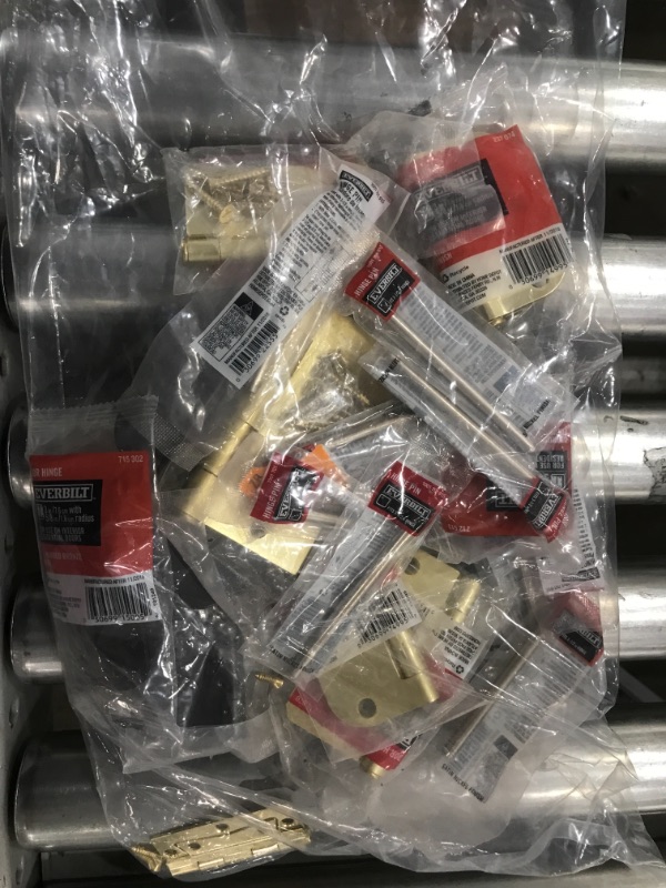 Photo 1 of (NO REFUNDS )- BUNDLE OF  20  ASSORTED  DOOR  HINGES, HARDWARE  , DOOR STOPPERS ,SPRING DOOR STOPS & HINGE PINS **DIFFERENT  SIZES & COLORS**
