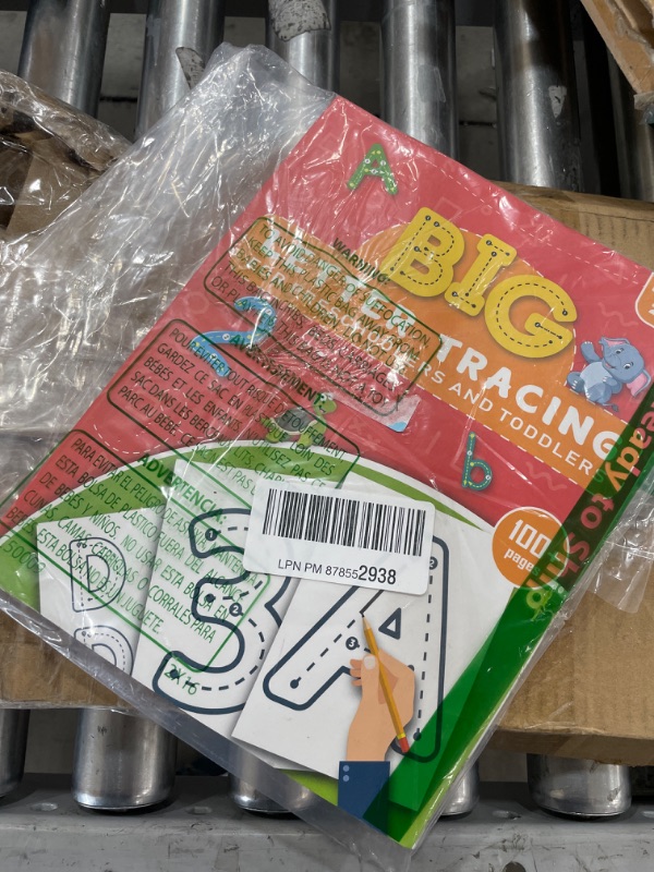 Photo 1 of BIG Letter Tracing for Preschoolers and Toddlers ages 2-4: Homeschool Preschool Learning Activities for 3 year olds (Big ABC Books) Paperback – January 29, 2020
