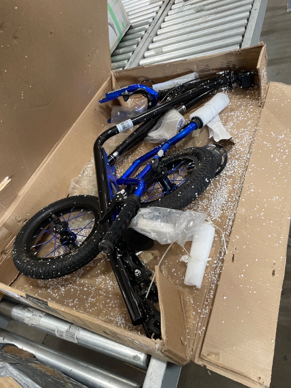 Photo 1 of Mongoose Expo Scooter, 12-inch Wheels, Ages 6 and up, Blue, Air Tires
