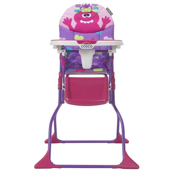 Photo 1 of Cosco Simple Fold Deluxe High Chair, Monster Shelley
