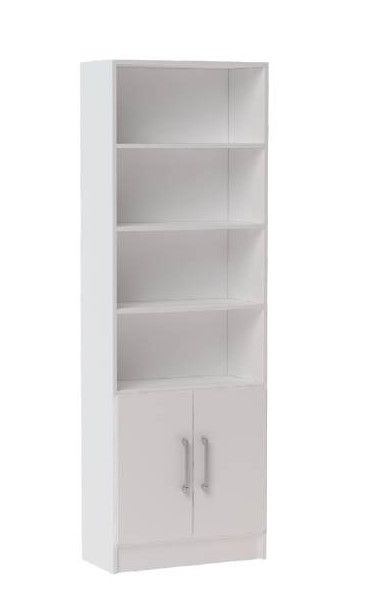 Photo 1 of manhattan comfort catarina white 6shelf bookcase