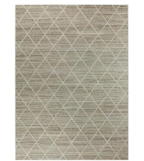 Photo 1 of 
Hampton Bay
Woven Diamond Gray 8 ft. x 10 ft. Trellis Indoor/Outdoor Area Rug
