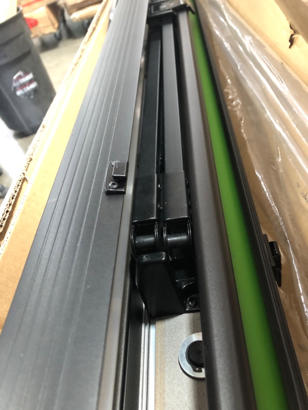 Photo 4 of FUDESY Green Screen, 77 x 74 Collapsible Chromakey Panel for Backdrop Removal, Portable Retractable for Tiktok Video, Live Game, Aluminum Base,Wrinkle Resistant Fabric,Pull-up Style,Auto-Locking Frame
