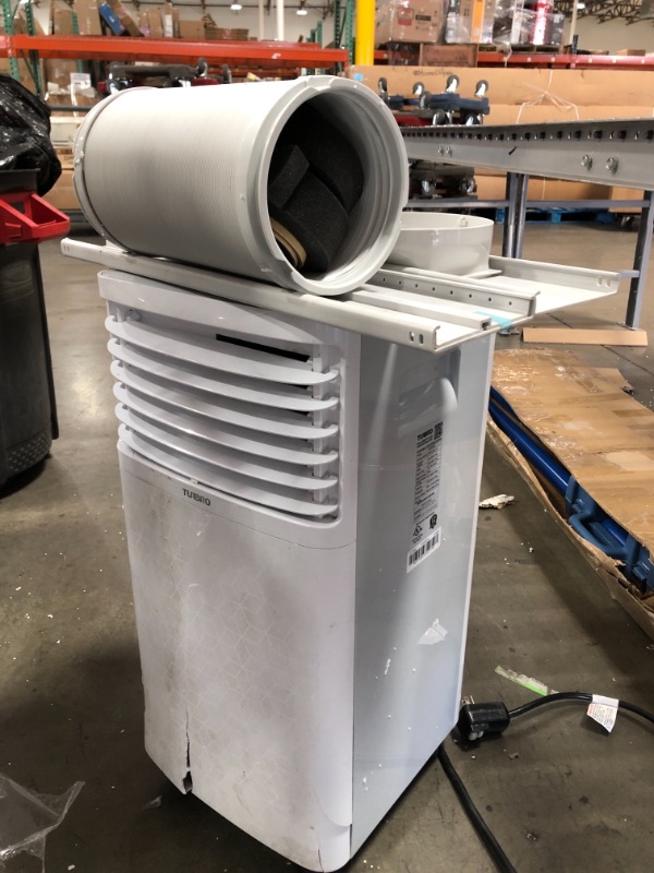 Photo 2 of ***PARTS ONLY***  TURBRO Greenland 10,000 BTU Portable Air Conditioner, Dehumidifier and Fan, 3-in-1 Floor AC Unit for Rooms up to 400 Sq Ft, Sleep Mode, Timer, Remote Included (6,000 BTU SACC)
