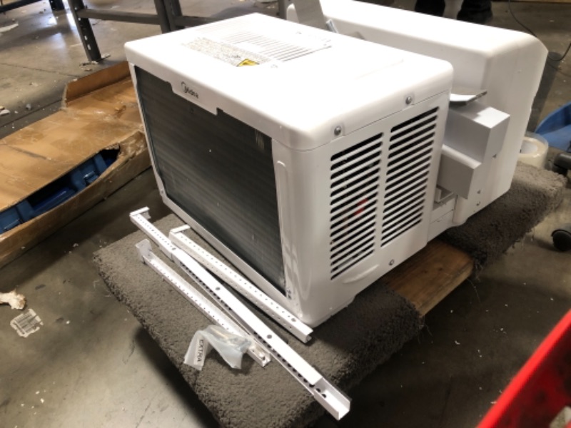 Photo 4 of ***PARTS ONLY***  Midea U Inverter Window Air Conditioner 10,000BTU, U-Shaped AC with Open Window Flexibility, Robust Installation,Extreme Quiet, 35% Energy Saving, Smart Control, Alexa, Remote, Bracket Included 21.97 x 19.17 x 13.46 inches
