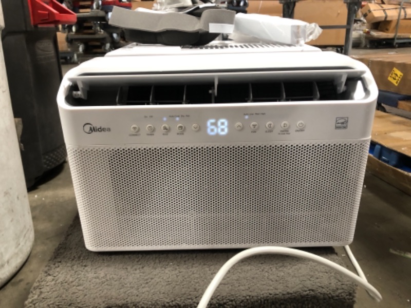 Photo 7 of ***PARTS ONLY***  Midea U Inverter Window Air Conditioner 10,000BTU, U-Shaped AC with Open Window Flexibility, Robust Installation,Extreme Quiet, 35% Energy Saving, Smart Control, Alexa, Remote, Bracket Included 21.97 x 19.17 x 13.46 inches
