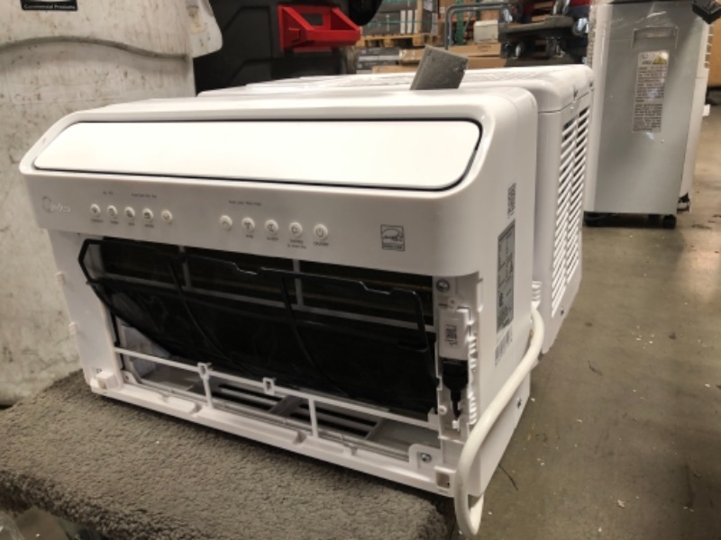 Photo 2 of ***PARTS ONLY***  Midea U Inverter Window Air Conditioner 10,000BTU, U-Shaped AC with Open Window Flexibility, Robust Installation,Extreme Quiet, 35% Energy Saving, Smart Control, Alexa, Remote, Bracket Included 21.97 x 19.17 x 13.46 inches
