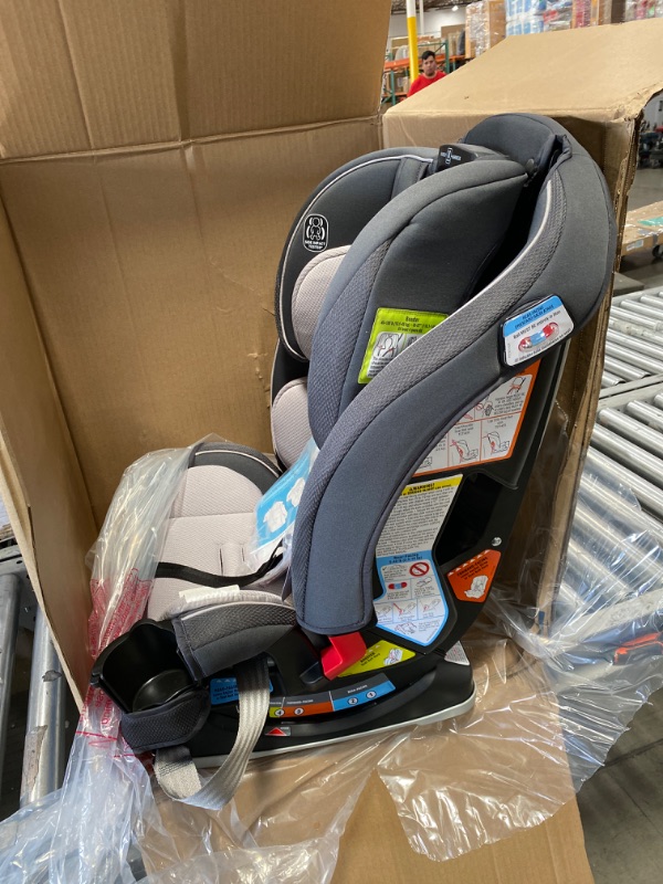 Photo 2 of Graco Slimfit 3-in-1 Car Seat, Redmond Grey
