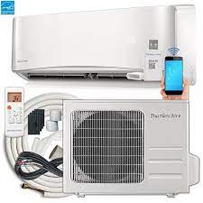 Photo 1 of **MISSING COMPONENT**
DuctlessAire 21 SEER 12,000 BTU 1 Ton Wi-Fi Ductless Mini Split Air Conditioner and Heat Pump Variable Speed Inverter - 220V/60Hz