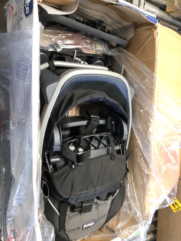 Photo 9 of Chicco Bravo For2 Standing/Sitting Double Stroller, Iron ?45.7 x 23.3 x 42.8 inches---SOLD BY PARTS

