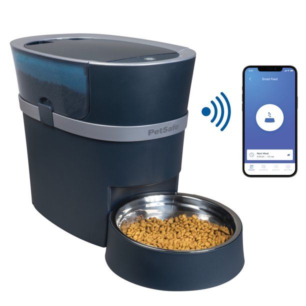 Photo 1 of **PARTS ONLY** 
PetSafe Smart Feed 2.0 Wifi-Enabled Automatic Dog & Cat Feeder, Blue
