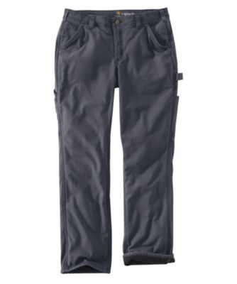 Photo 1 of Carhartt Women's Polyester Fleece-Lined Crawford Pants | Coal | 6 Short
