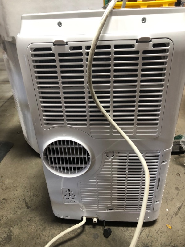 Photo 1 of BLACK+DECKER 8,000 BTU DOE (14,000 BTU ASHRAE) Portable Air Conditioner with Remote Control, White