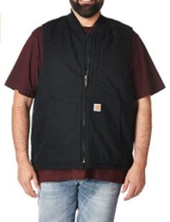 Photo 1 of Carhartt Men's Loose Fit Washed Duck Insulated Rib Collar Vest
