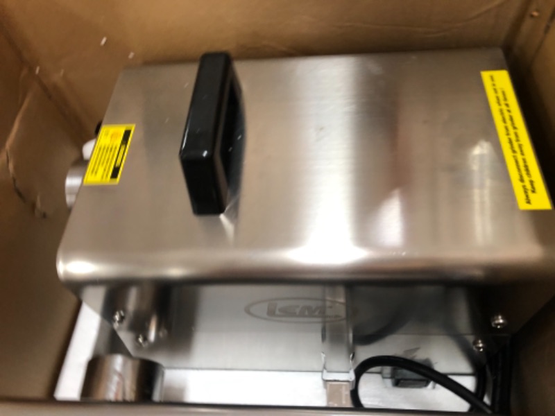 Photo 4 of Big Bite Grinder #22 1 HP Stainless Steel Electric Meat Grinder