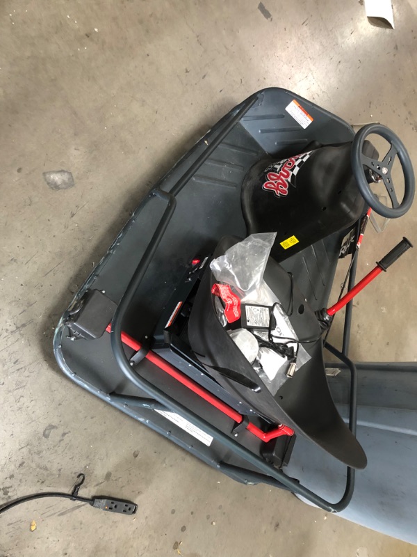 Photo 8 of (NOT FUNCTIONAL; SCRATCHED/DENTED EDGES)
Razor Crazy Cart XL - 36V Electric Drifting Go Kart - Variable Speed, Up to 14 mph, Drift Bar for Controlled Drifts, Adult-Size Fun