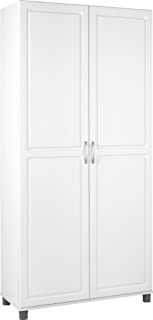 Photo 1 of (MISSING MANUAL; DAMAGED CORNERS)
SystemBuild Kendall 36" Utility Storage Cabinet - White