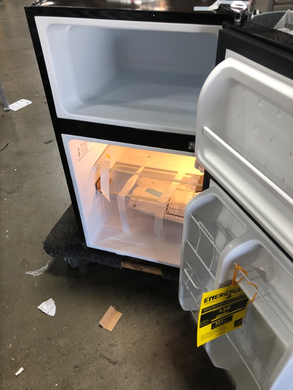 Photo 1 of (DENTED)
GE 3.1 cu. ft. Double-Door Mini Fridge in Black