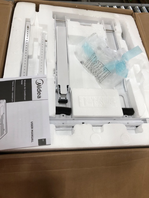 Photo 1 of **Minor Damage**Smart 8000 BTU U-shaped Air Conditioner with Ultra Efficient Inverter Technology Innovative Ultra Quiet Design Open Window Flexibility in
