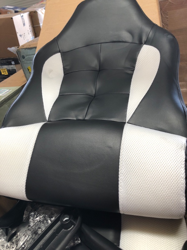 Photo 2 of High-Back PU Leather Racing Reclining Gaming Office Chair
