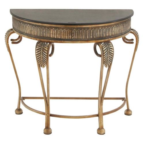 Photo 1 of **MISSING PARTS** 9th & Pike(R) Metal Chippendale Console Table
