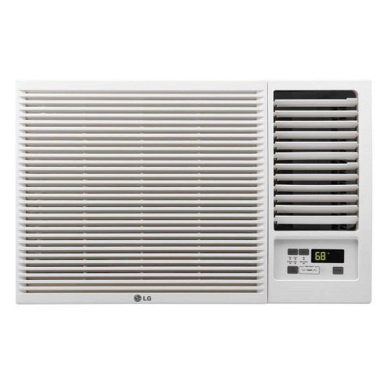 Photo 1 of **MINOR DENTS** LG 7500 BTU Window Air Conditioner, Cooling & Heating - Cooler, Heater - 2198.03 W Cooling Capacity - 1128.32 W Heating Capacity - 320 Sq. Ft. Coverag
