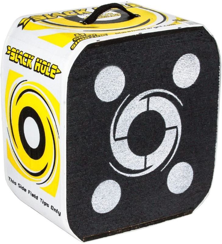 Photo 1 of **HOLES IN UNIT** Black Hole Archery Target 18"
