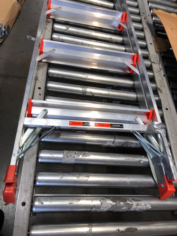 Photo 1 of ***MINOR DAMAGE** Little Giant Ladder Systems Flip N Lite 6 Foot 300 Pound Capacity Aluminum Lightweight Slim Stepladder Ladder
