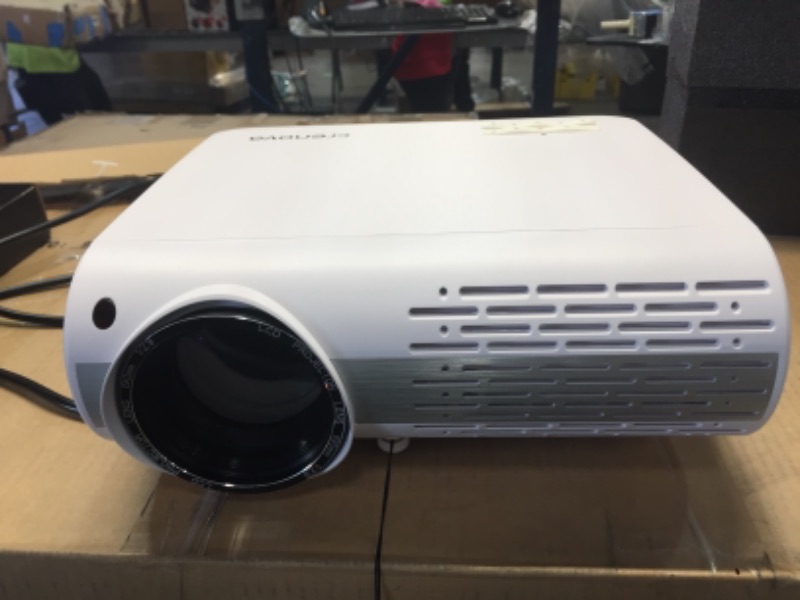 Photo 6 of Crenova XPE660 Upgraded Home Entertainment Video Projector - Full 1080P HD Supported - 5,000 Lumens Create Vivid Brightness - 1280X800 Native Resolution Gives Big-Screen Images with Unmatched Clarity

