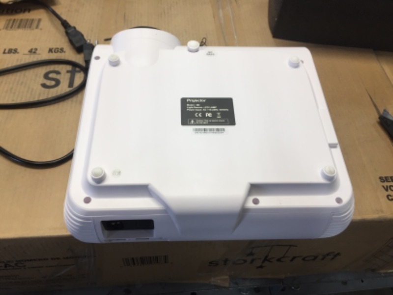 Photo 4 of Crenova XPE660 Upgraded Home Entertainment Video Projector - Full 1080P HD Supported - 5,000 Lumens Create Vivid Brightness - 1280X800 Native Resolution Gives Big-Screen Images with Unmatched Clarity
