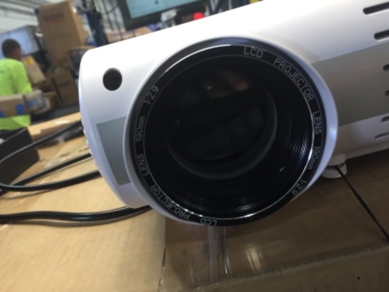 Photo 10 of Crenova XPE660 Upgraded Home Entertainment Video Projector - Full 1080P HD Supported - 5,000 Lumens Create Vivid Brightness - 1280X800 Native Resolution Gives Big-Screen Images with Unmatched Clarity
