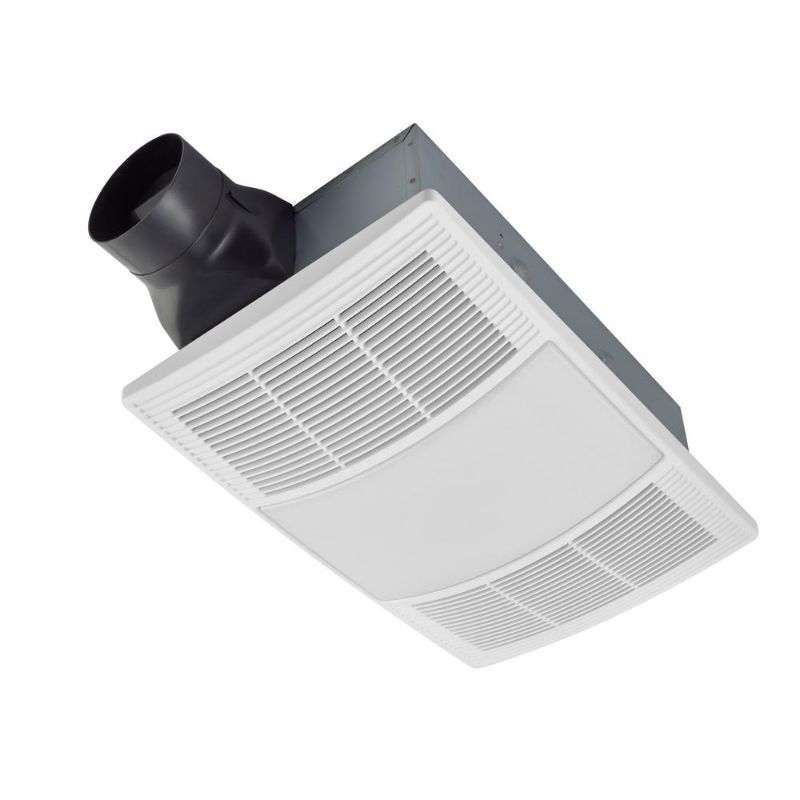 Photo 1 of Power Heat Collection BHFLED110 16" X 10.25" X 5.88" Ceiling Mounted 110 CFM 2 Sones Heater Exhaust Fan with CCT LED Lighting in
