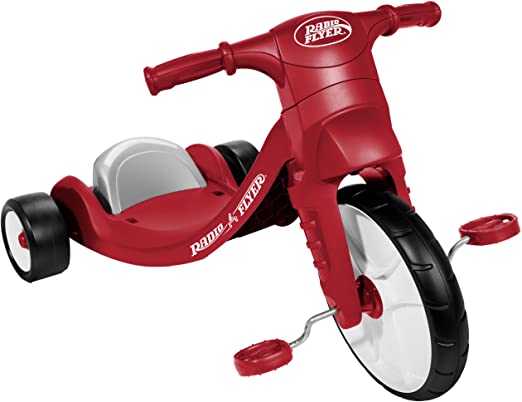 Photo 1 of Radio Flyer Junior Flyer Trike, Outdoor Toy for Kids, Ages 2-5, Multi/None, 30“ L x 19.5“ W x 17.6” H
